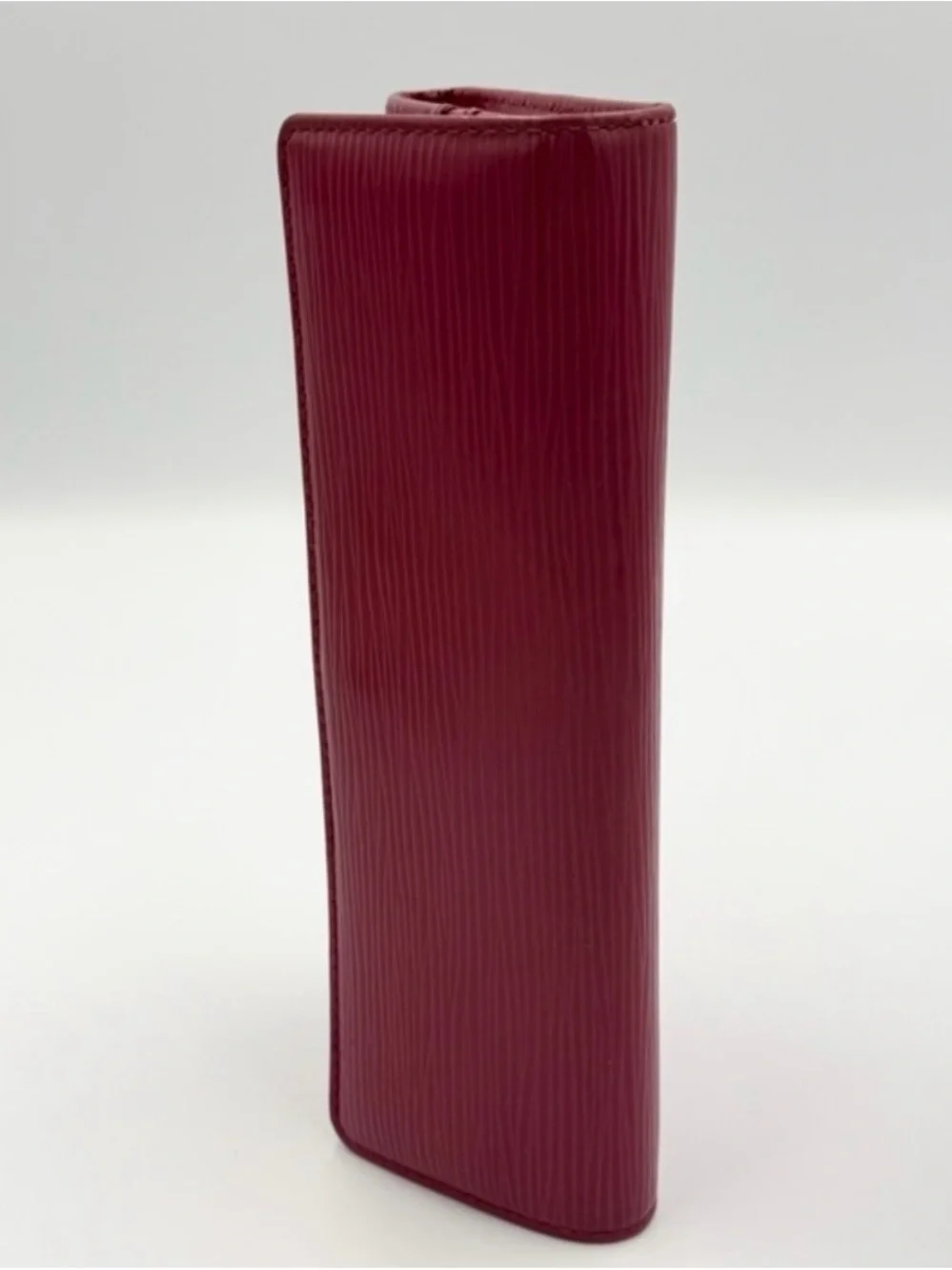 Louis Vuitton Magenta Epi Leather Long Wallet